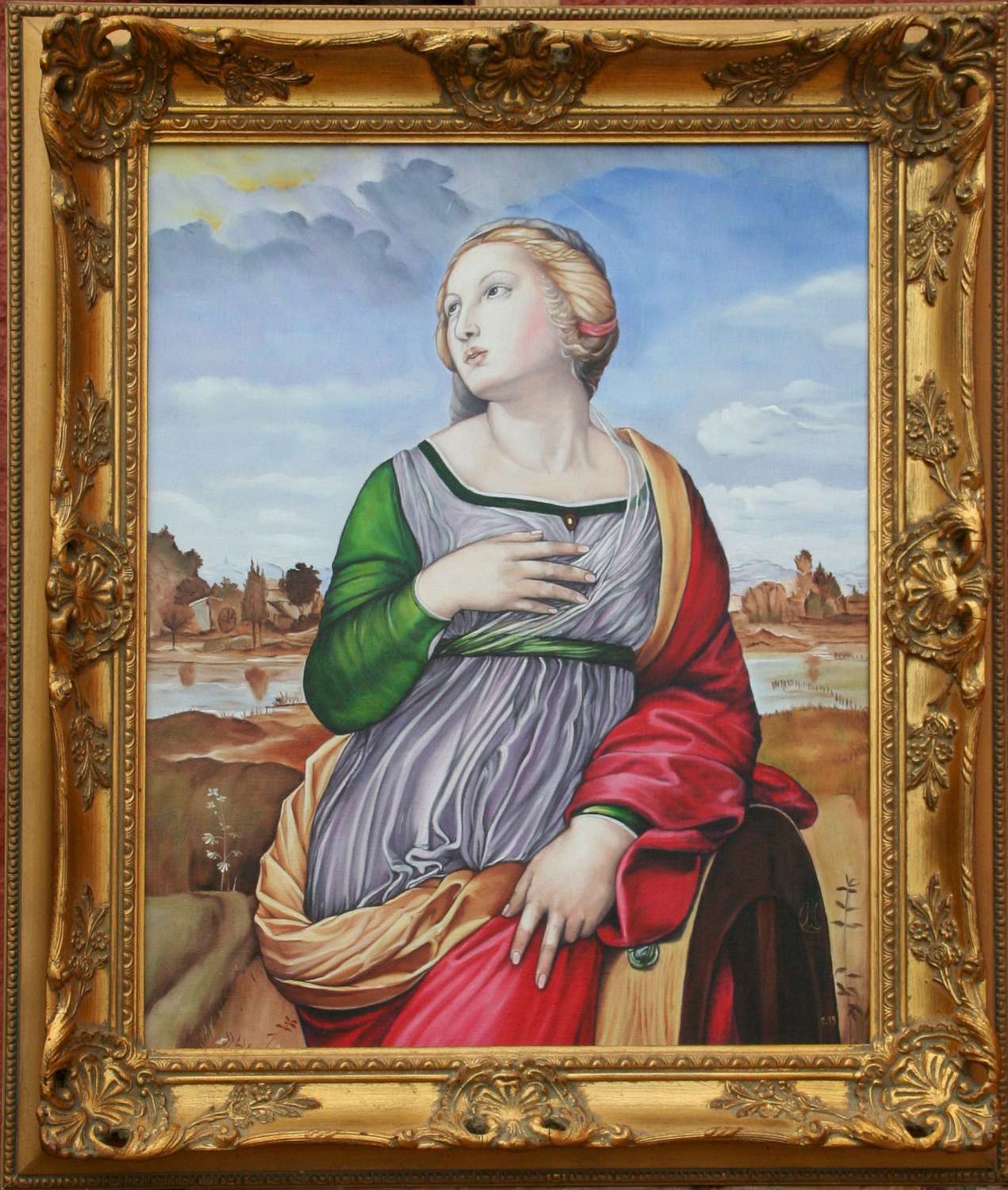 Huile sur toile 40x48cm