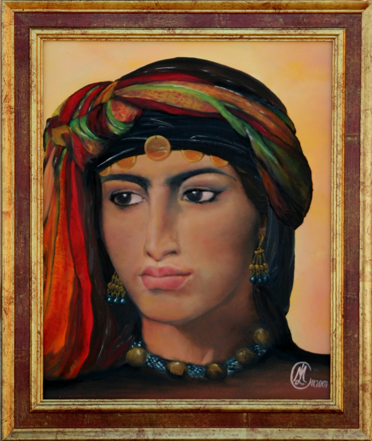 chizuran Huile sur toile : 24 x 33 cm